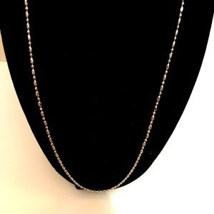 Silver unisex chain